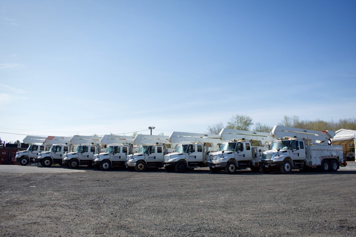 Our fleet at HPS readily available to take on any project with our specialized equipment.