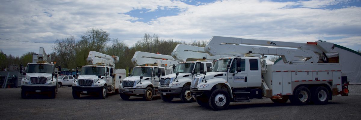 Holland Power Services performs power restoration services throughout a multitude of locations.